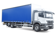 Van Hire Bingham - 26 Tonne Curtain Side Truck - Truck hire Bingham
