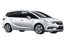 Van Hire Bingham - Vauxhall Zafira 7-Seater - Minibus hire Bingham